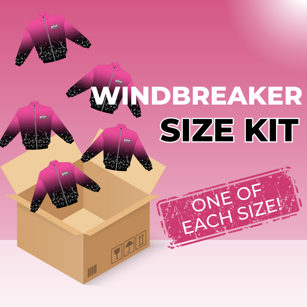 Oversized Windbreaker Size Kit Rental