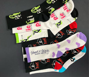 Custom Woven Dance Socks - MINIMUM 10 pairs, please!
