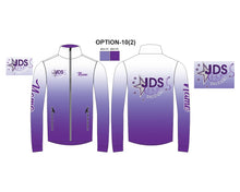Load image into Gallery viewer, &quot;Name on sleeve&quot; Glitter JDS Dazzlers Fitted Jacket